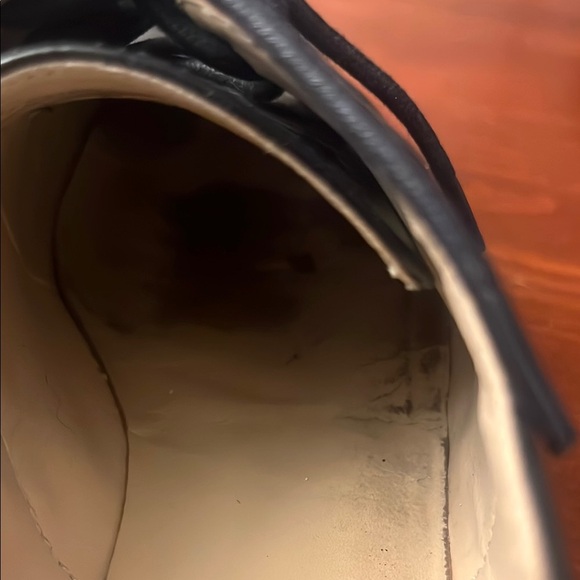 Zara Women’s Platform Oxford Loafers Size 39 Black Lace Up - Picture 8 of 8